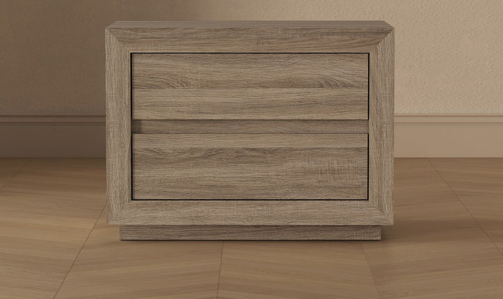 Manhattan Comfort Soren Nightstand With Two-Drawers