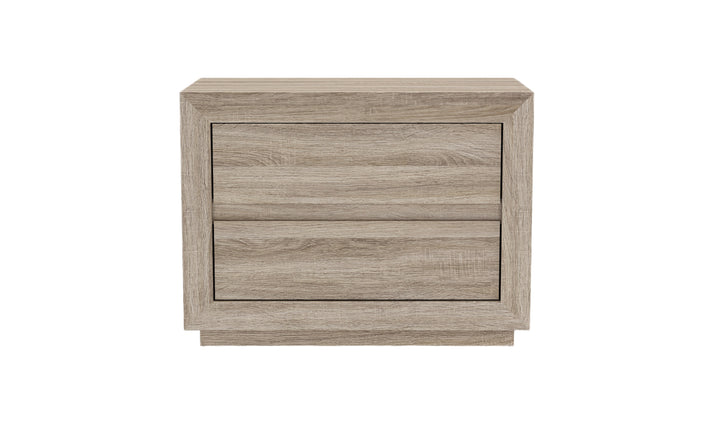 Manhattan Comfort Soren Nightstand With Two-Drawers