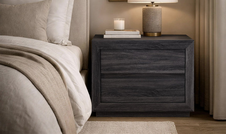 Manhattan Comfort Soren Nightstand With Two-Drawers