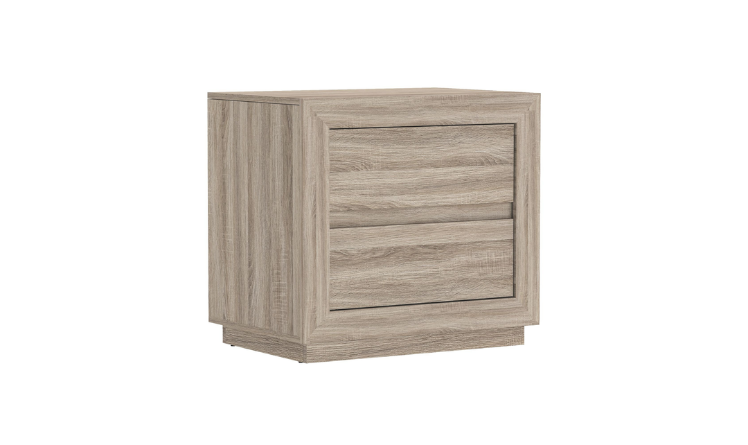 Manhattan Comfort Soren Nightstand With Two Drawers-Jennifer Furniture