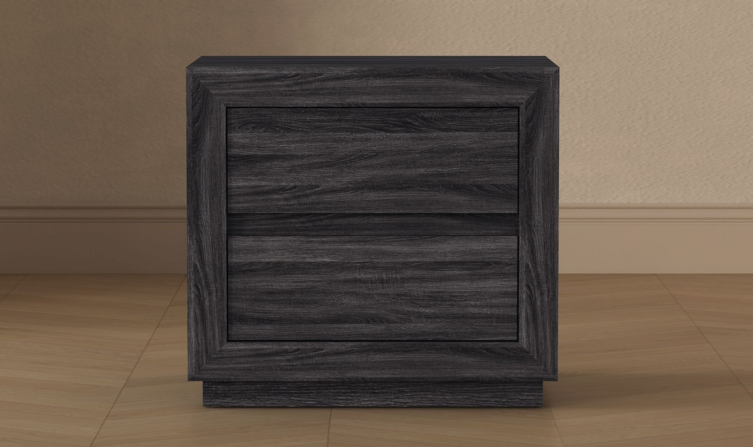 Manhattan Comfort Soren Nightstand With Two Drawers-Jennifer Furniture
