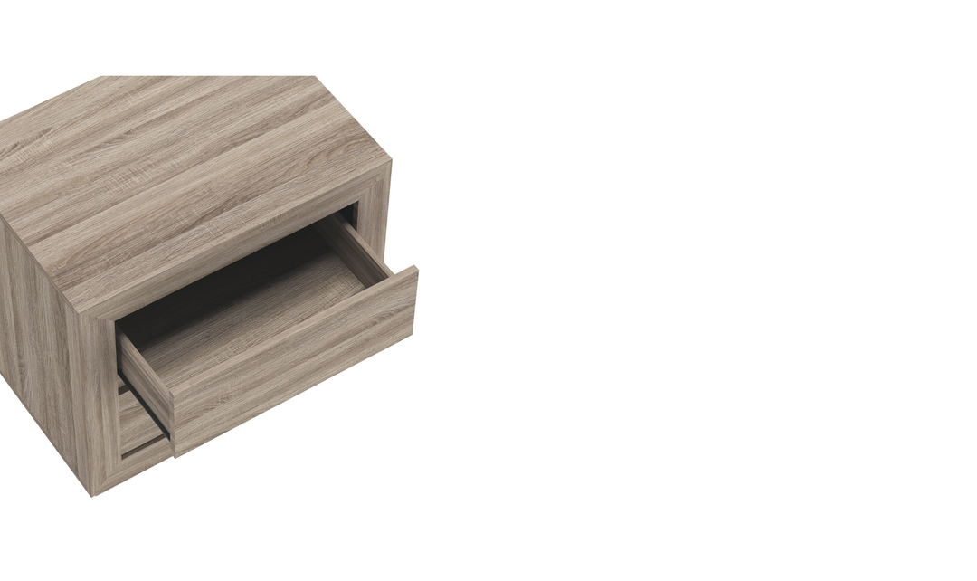 Manhattan Comfort Soren Nightstand With Two Drawers-Jennifer Furniture