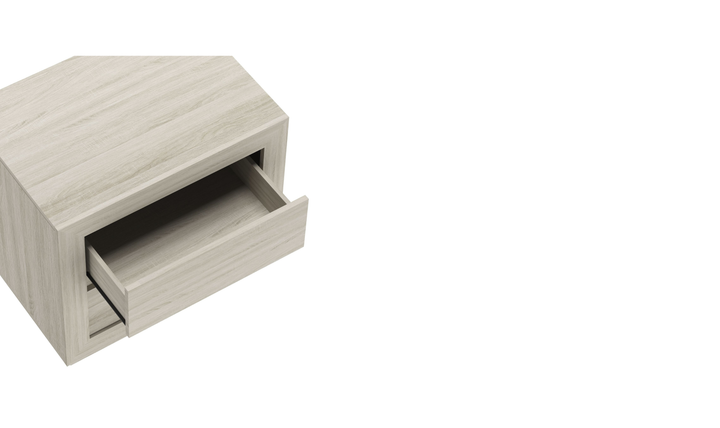 Manhattan Comfort Soren Nightstand With Two Drawers-Jennifer Furniture