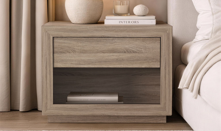 Manhattan Comfort Soren Wooden Nightstand
