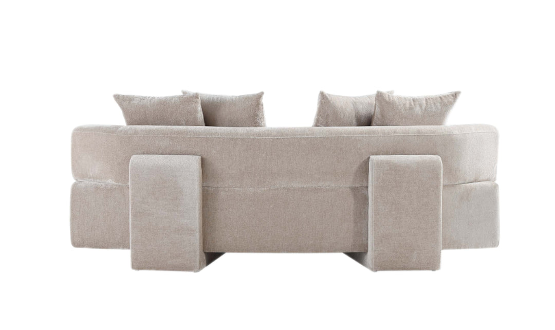 Manhattan Comfort Verandah Chenille Upholstered Loveseat