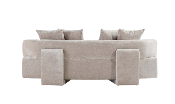 Manhattan Comfort Verandah Chenille Upholstered Loveseat