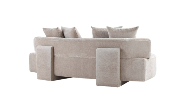 Manhattan Comfort Verandah Chenille Upholstered Loveseat