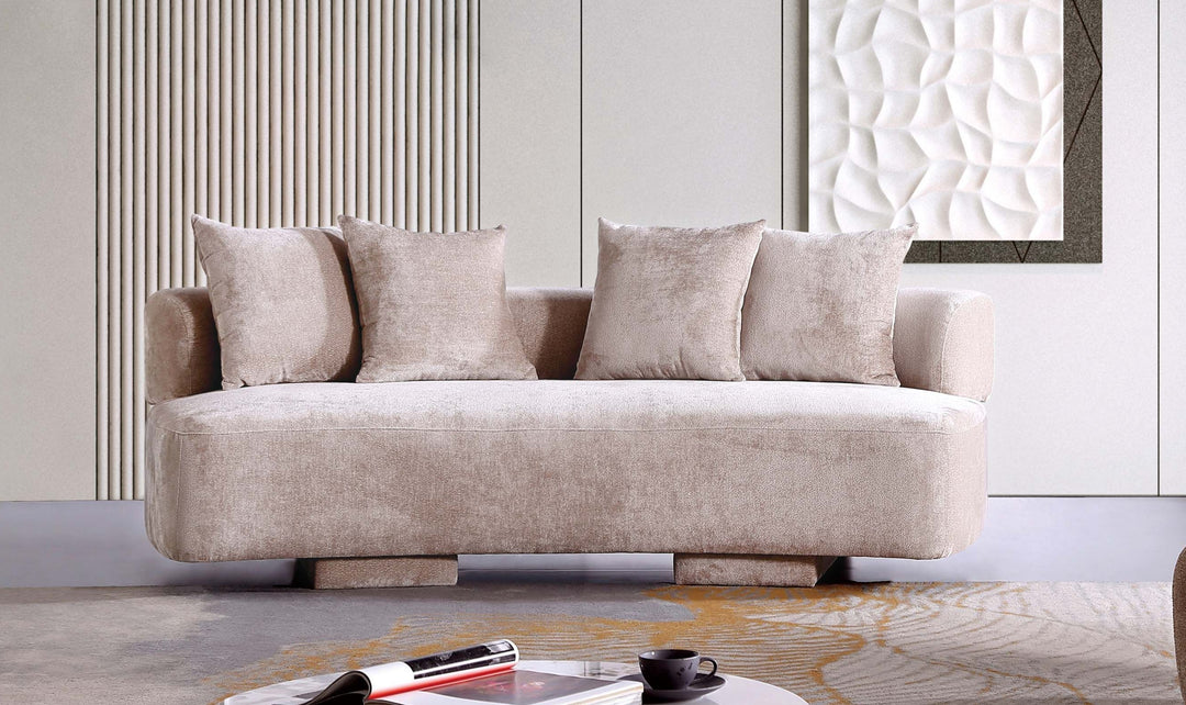 Manhattan Comfort Verandah Chenille Upholstered Loveseat