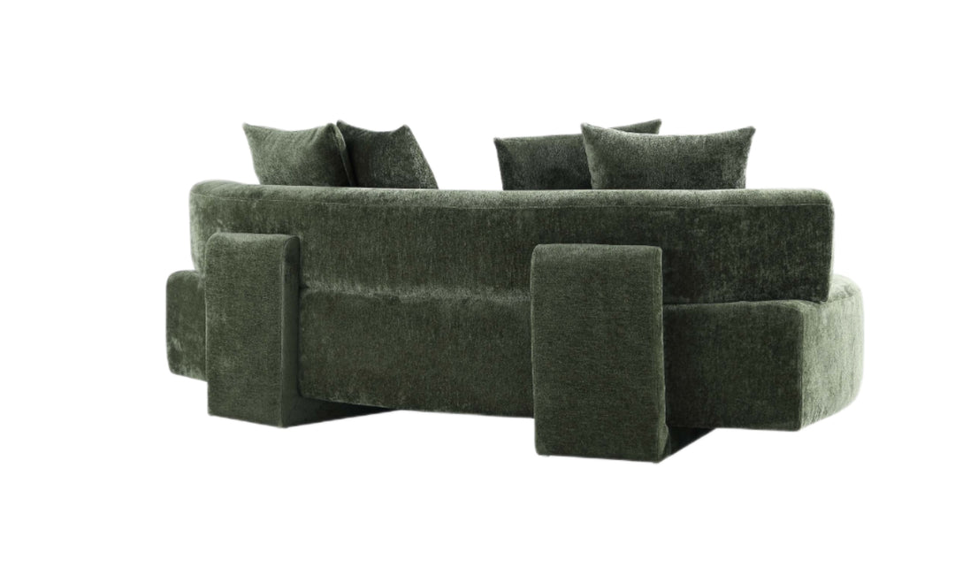 Manhattan Comfort Verandah Chenille Upholstered Loveseat