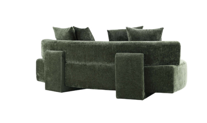 Manhattan Comfort Verandah Chenille Upholstered Loveseat