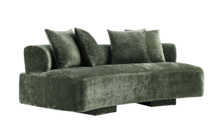 Manhattan Comfort Verandah Chenille Upholstered Loveseat