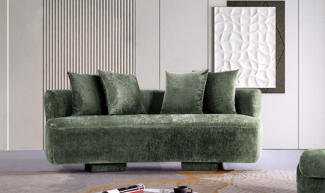 Manhattan Comfort Verandah Chenille Upholstered Loveseat