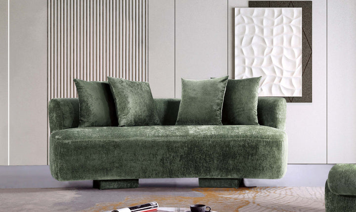 Manhattan Comfort Verandah Chenille Upholstered Loveseat