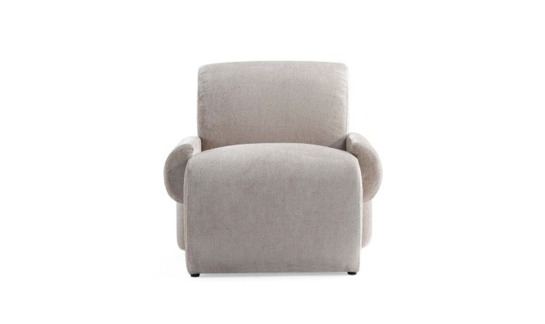Manhattan Comfort Verandah Chenille Lounge Chair-Jenniferfurniture