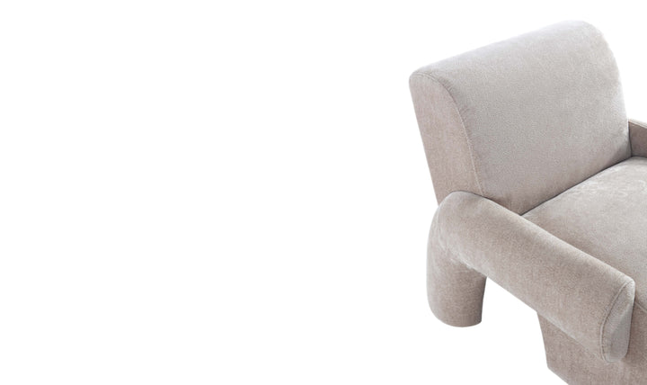 Manhattan Comfort Verandah Chenille Lounge Chair-Jenniferfurniture