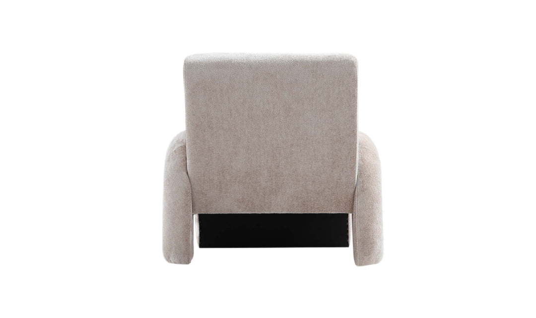 Manhattan Comfort Verandah Chenille Lounge Chair-Jenniferfurniture