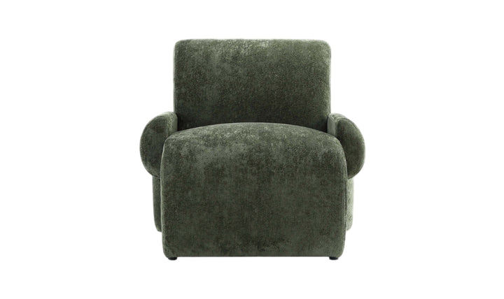 Manhattan Comfort Verandah Chenille Lounge Chair-Jenniferfurniture