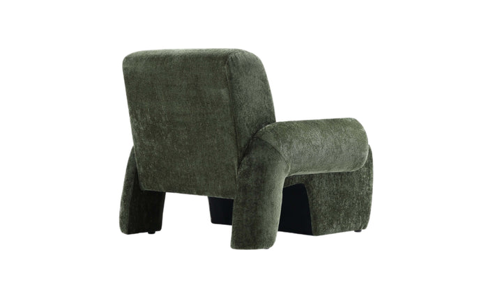 Manhattan Comfort Verandah Chenille Lounge Chair-Jenniferfurniture