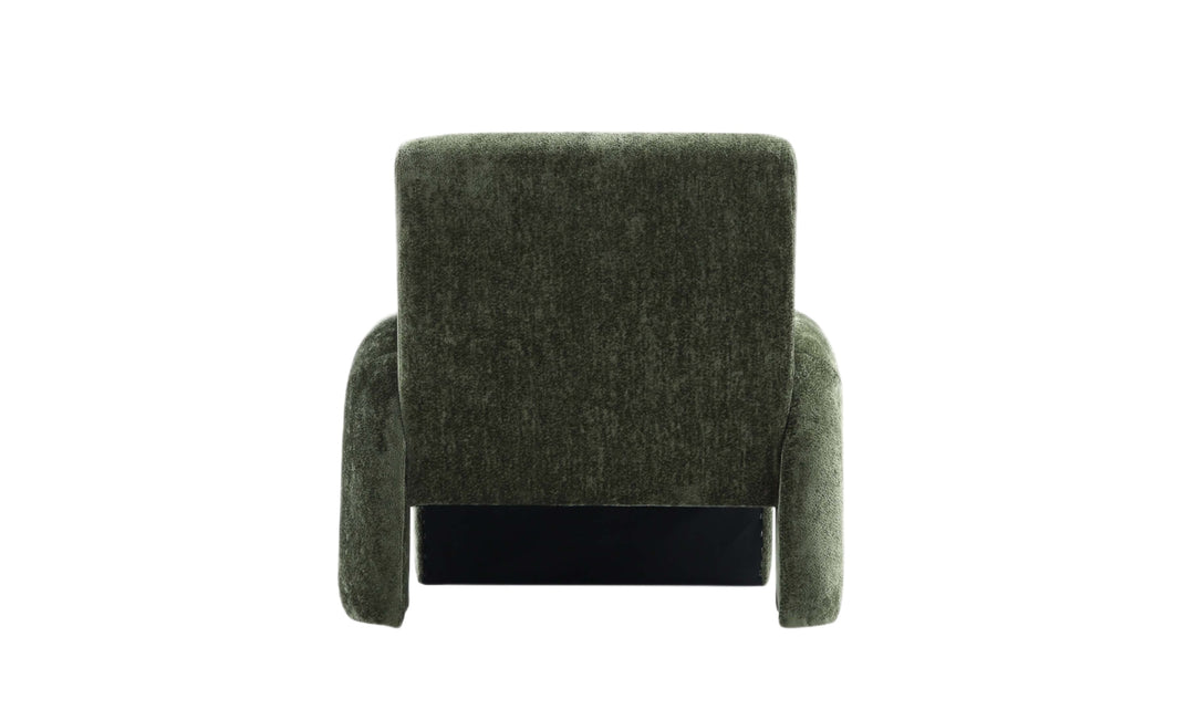Manhattan Comfort Verandah Chenille Lounge Chair-Jenniferfurniture