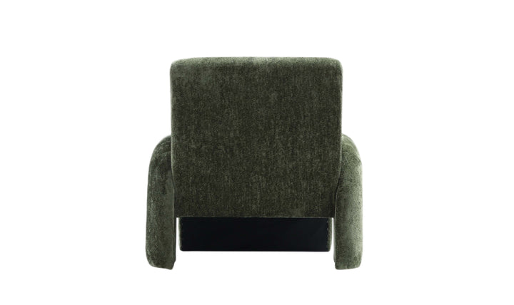 Manhattan Comfort Verandah Chenille Lounge Chair-Jenniferfurniture