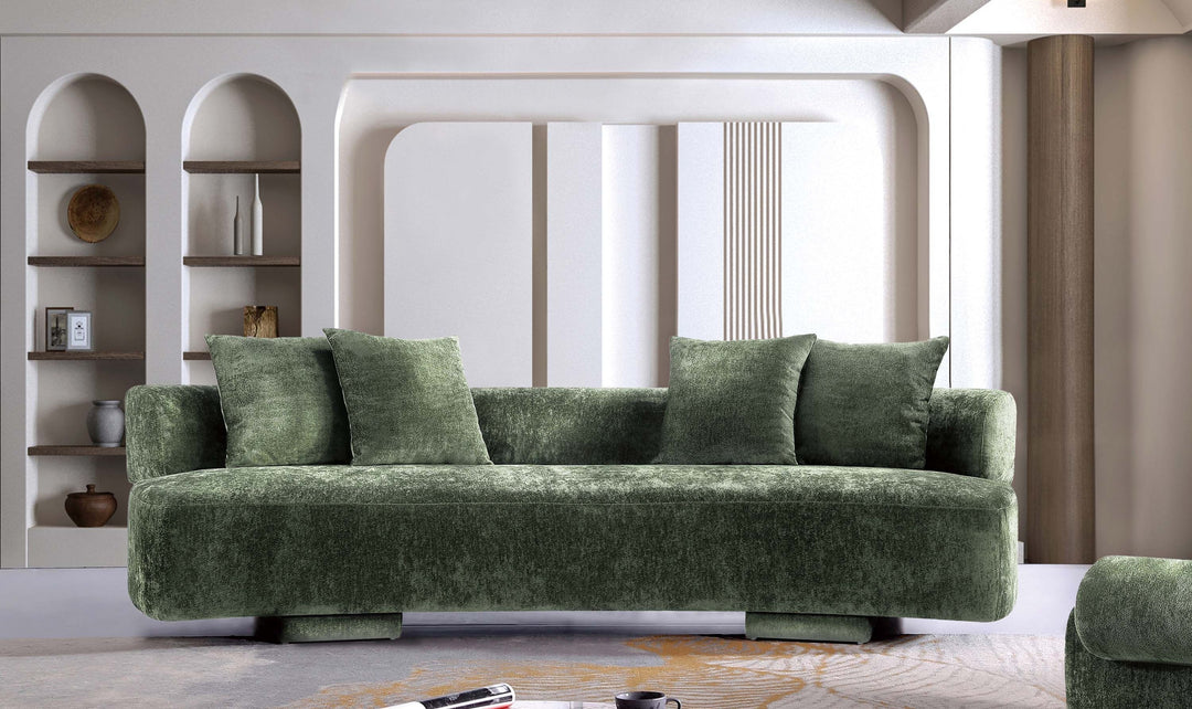 Manhattan Comfort Verandah Chenille Upholstered Sofa-JenniferFurniture
