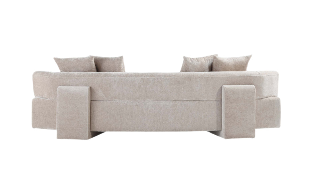 Manhattan Comfort Verandah Chenille Upholstered Sofa-JenniferFurniture