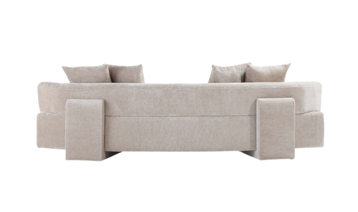 Manhattan Comfort Verandah Chenille Upholstered Sofa-JenniferFurniture