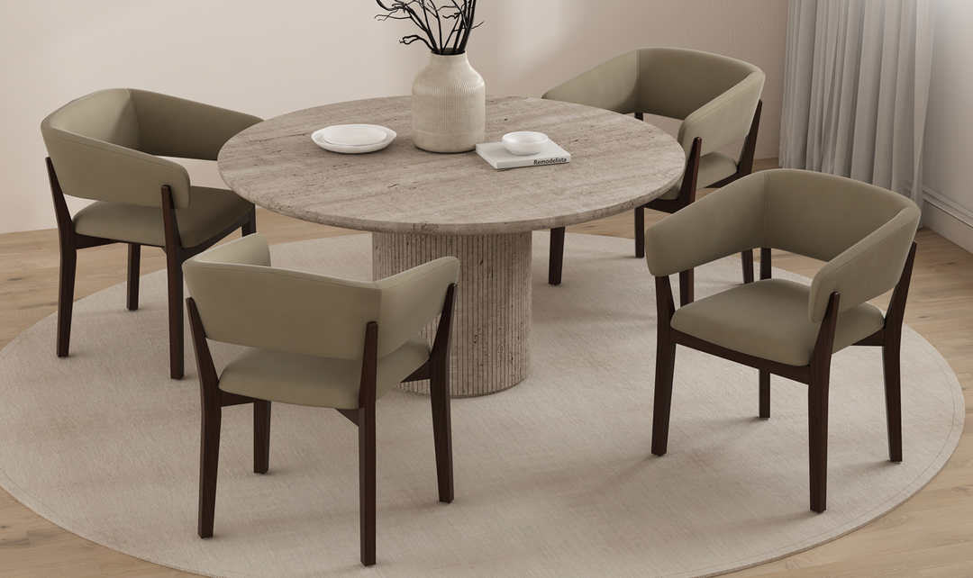 Manhattan Comfort Blake Faux Fabric Mohair Wood Base Armchair
