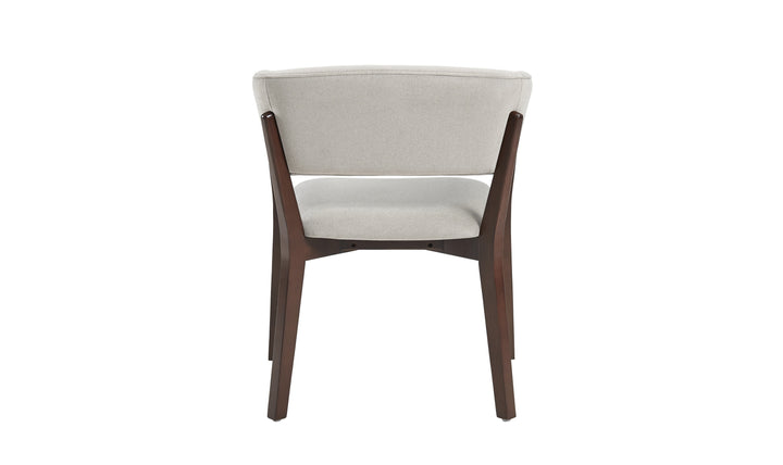 Manhattan Comfort Blake Faux Fabric Mohair Wood Base Armchair