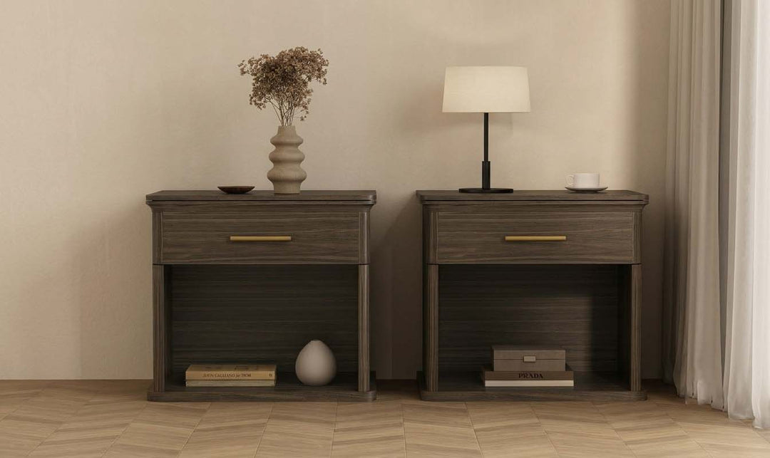 Manhattan Comfort Clifford Nightstand With One Drawer-Jennifer Furniture