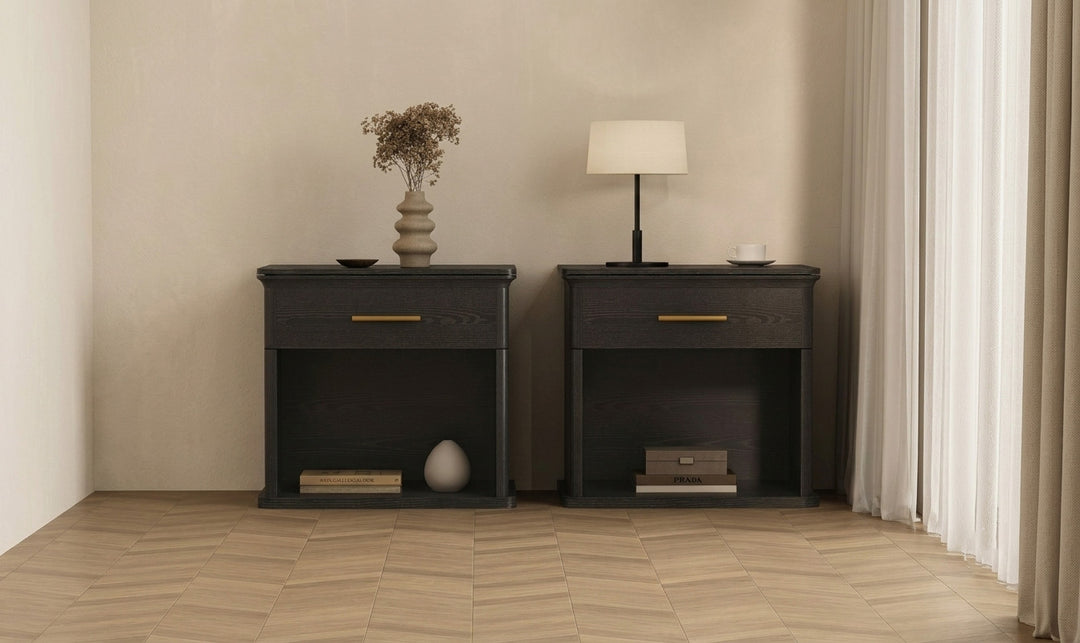 Manhattan Comfort Clifford Nightstand With One Drawer-Jennifer Furniture