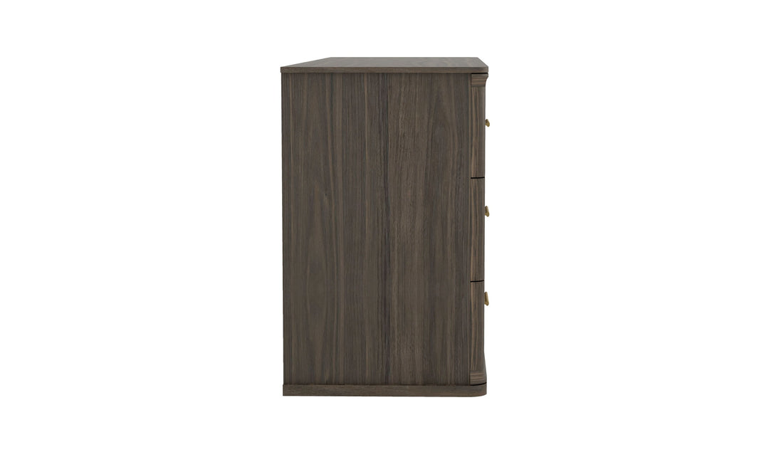 Manhattan Comfort Clifford Wooden Dresser With Six Drawers-Jennifer Furniture