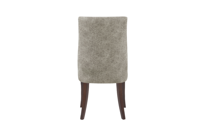 Manhattan Comfort Connie Wood Vegan Leather and Velvet Accent Chair With Set of Two-Jennifer Furniture