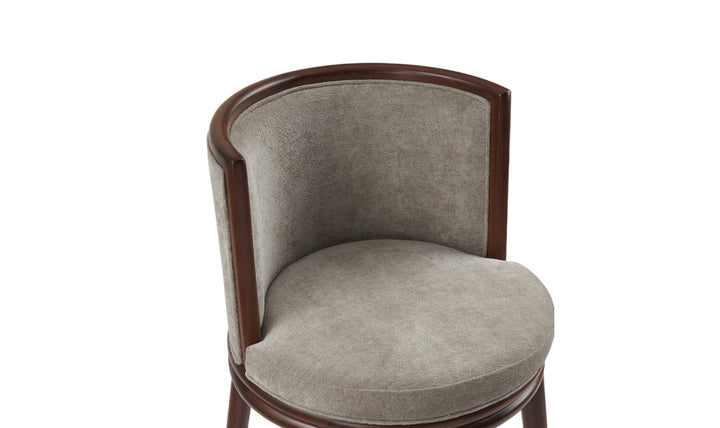 Manhattan Comfort Evalyn Wooden Upholstered Barstool