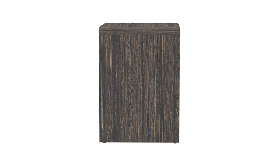 Manhattan Comfort Novara Wooden Nightstand With Two-Drawers