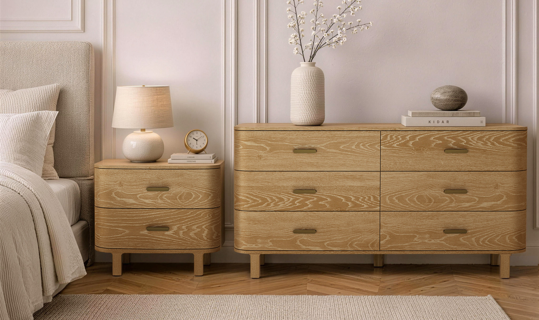 Manhattan Comfort Solara Wooden Dresser With Six Drawers