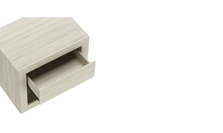 Manhattan Comfort Soren Wooden Nightstand With Drawer-Jennifer Furniture