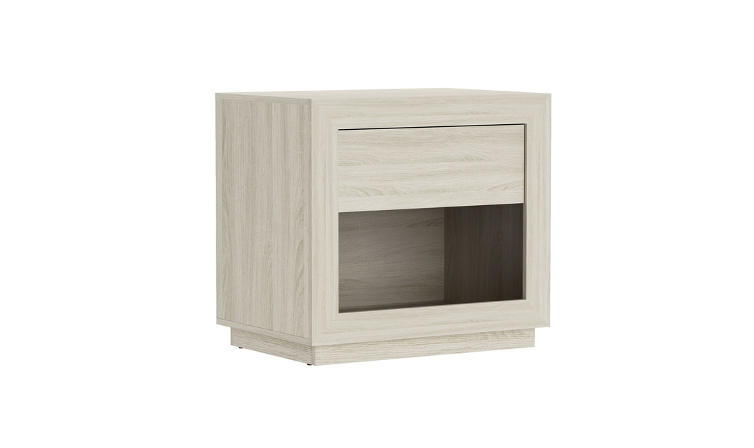 Manhattan Comfort Soren Wooden Nightstand With Drawer-Jennifer Furniture
