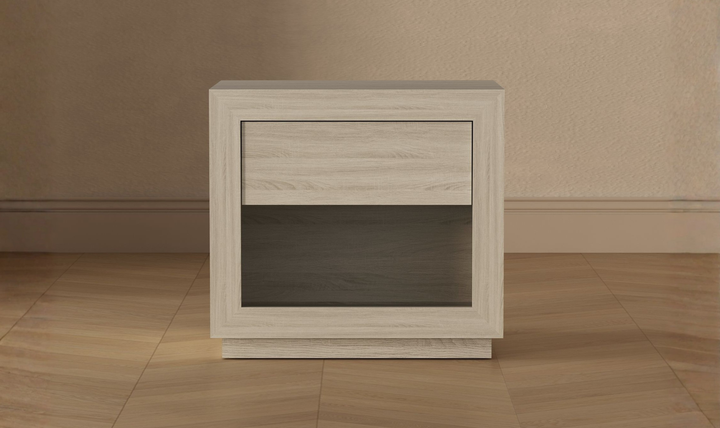 Manhattan Comfort Soren Wooden Nightstand With Drawer-Jennifer Furniture