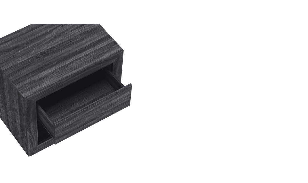 Manhattan Comfort Soren Wooden Nightstand With Drawer-Jennifer Furniture