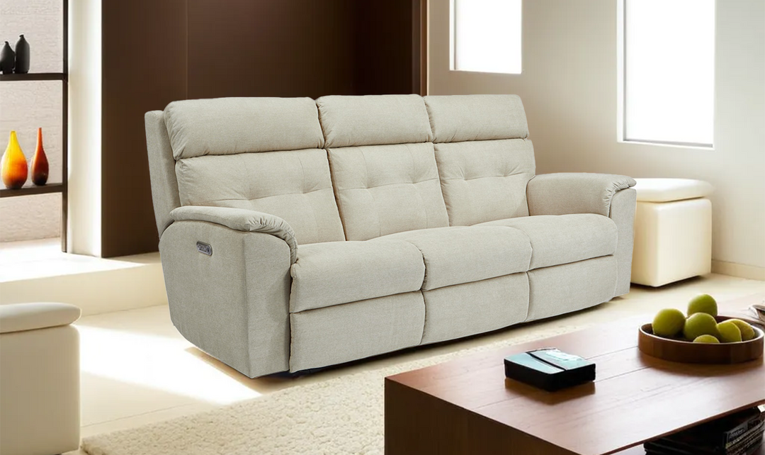 Flexsteel Mason Power Reclining Sofa With Headrest