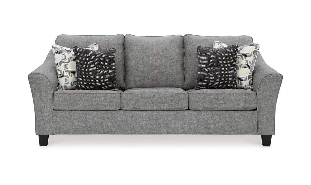 Modern Heritage Mathonia 3-Seater Queen Sleeper Sofa In Smoke