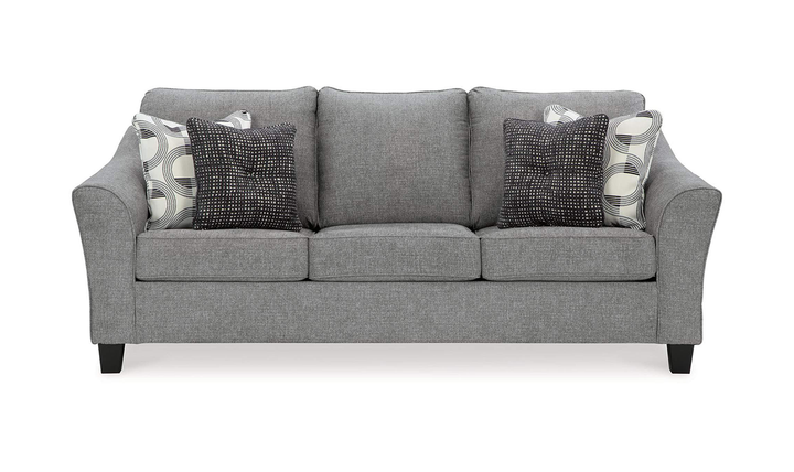 Modern Heritage Mathonia 3-Seater Queen Sleeper Sofa In Smoke
