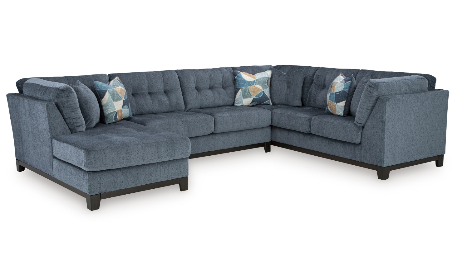 Modern Heritage Maxon Place 3-Piece Sectional with Chaise