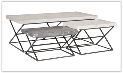 Bernhardt McCray Cocktail Table in Rectangle Shape
