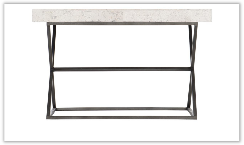 Bernhardt  McCray Cocktail Table with Laminated Stone Top
