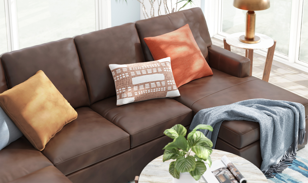 Modern Heritage McDowlan 3-Piece Sectional with Chaise