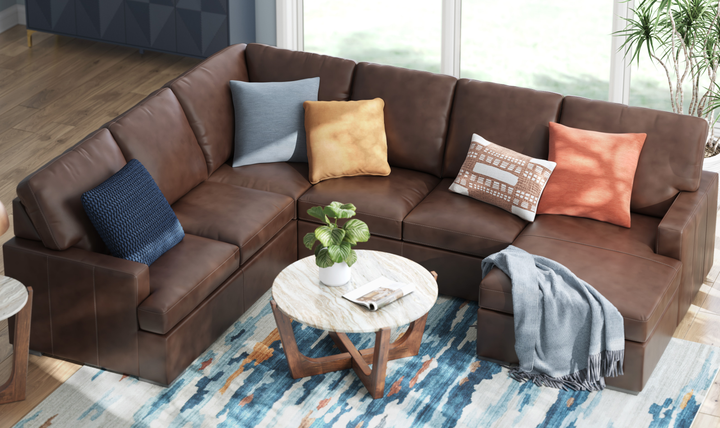 Modern Heritage McDowlan 3-Piece Sectional with Chaise