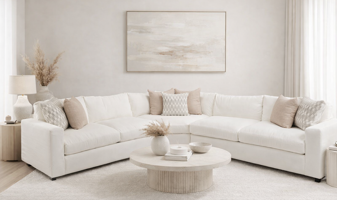 Melissa Carlton Fabric Sectional Sofa - Jennifer Furniture