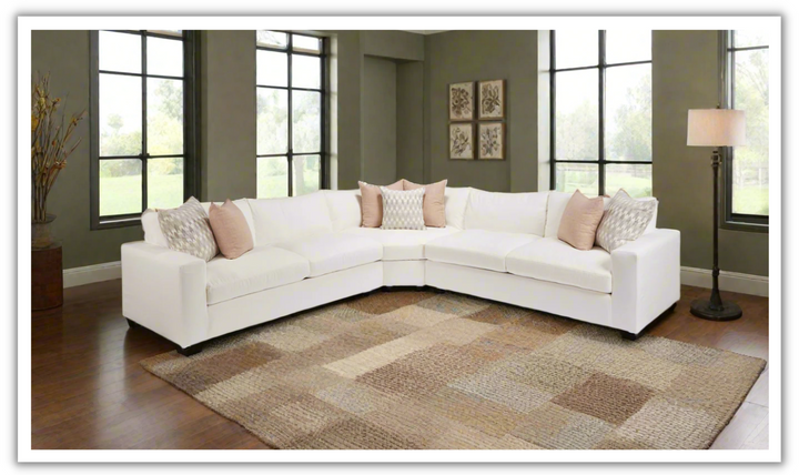 Melissa Carlton 2 Pieces Sectional Sofa in Fabric